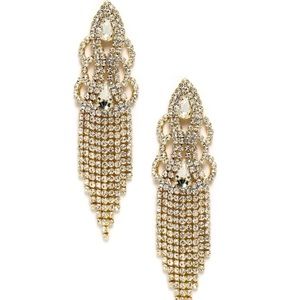 Fashion Nova Gold Chandelier Earrings